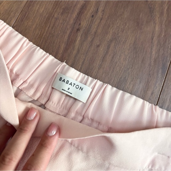 Aritzia Pink Effortless pant - Picture 2 of 3